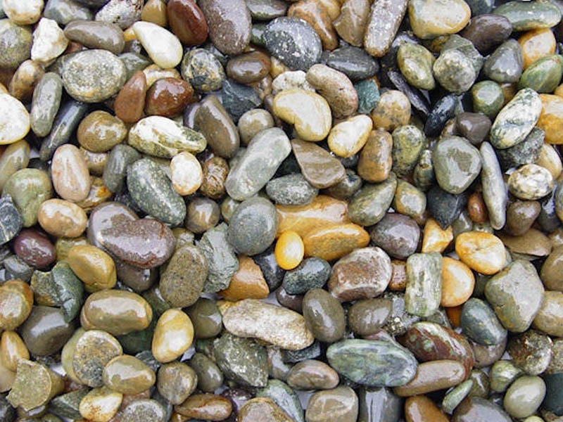 bags of coloured stones